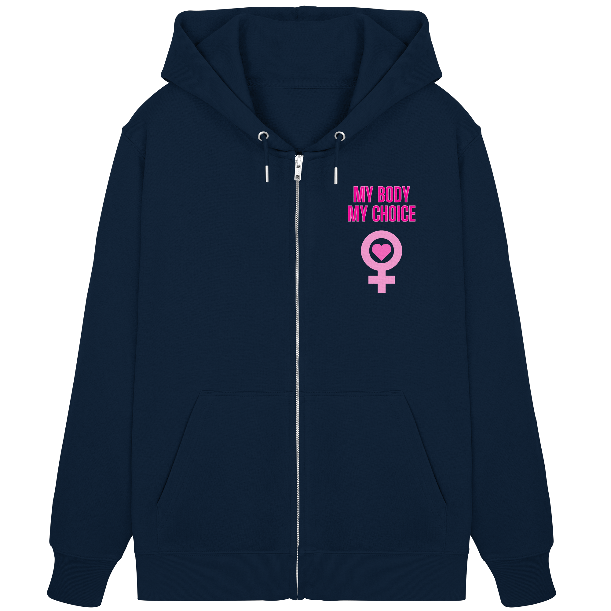 My Body My Choice "Pink Power Edition" - Organic Zipper