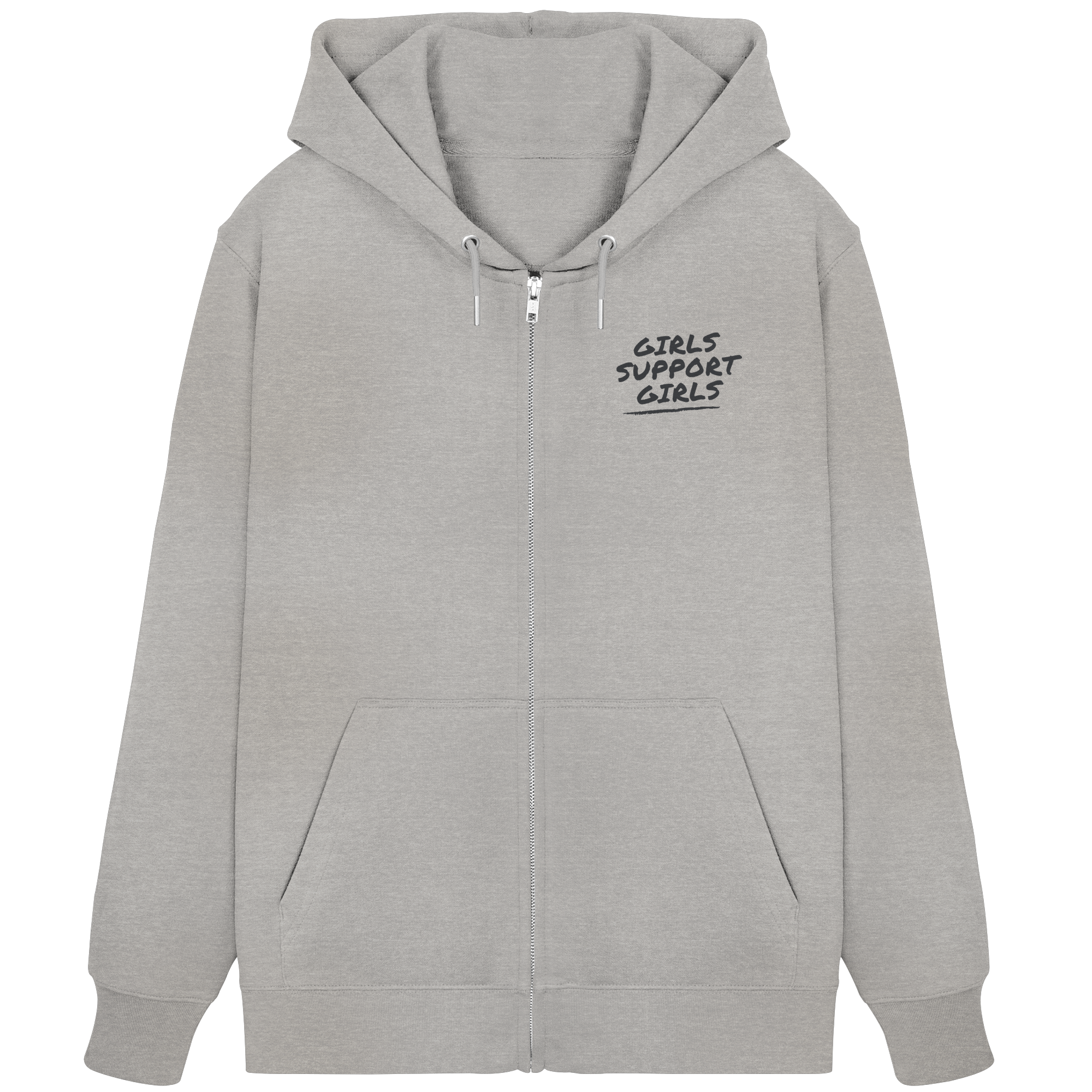 Girls Support Girls - Unisex Sweatjacke