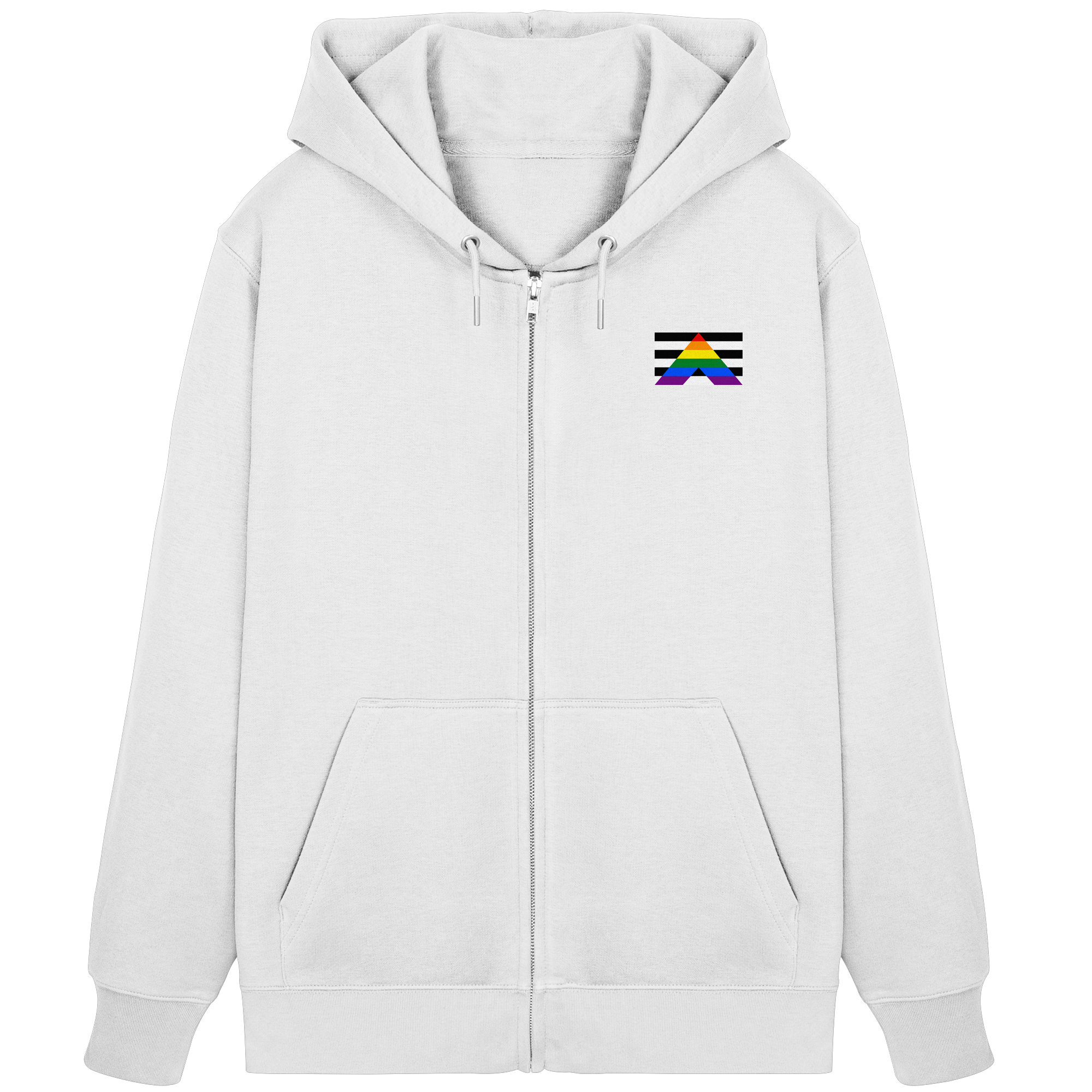 Straight Ally Pride Flag - Organic Zipper