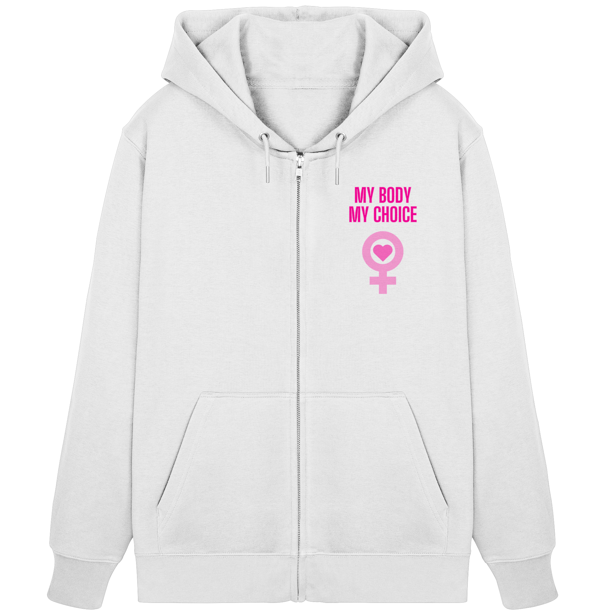 My Body My Choice "Pink Power Edition" - Organic Zipper