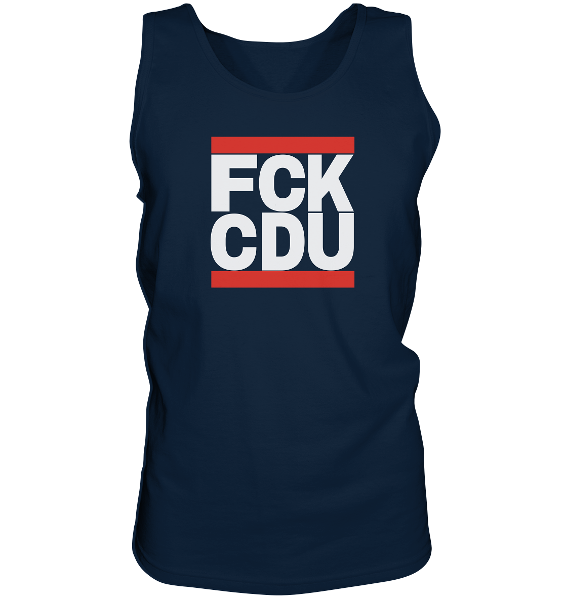 FCK CDU (weiße Schrift) - Tank-Top