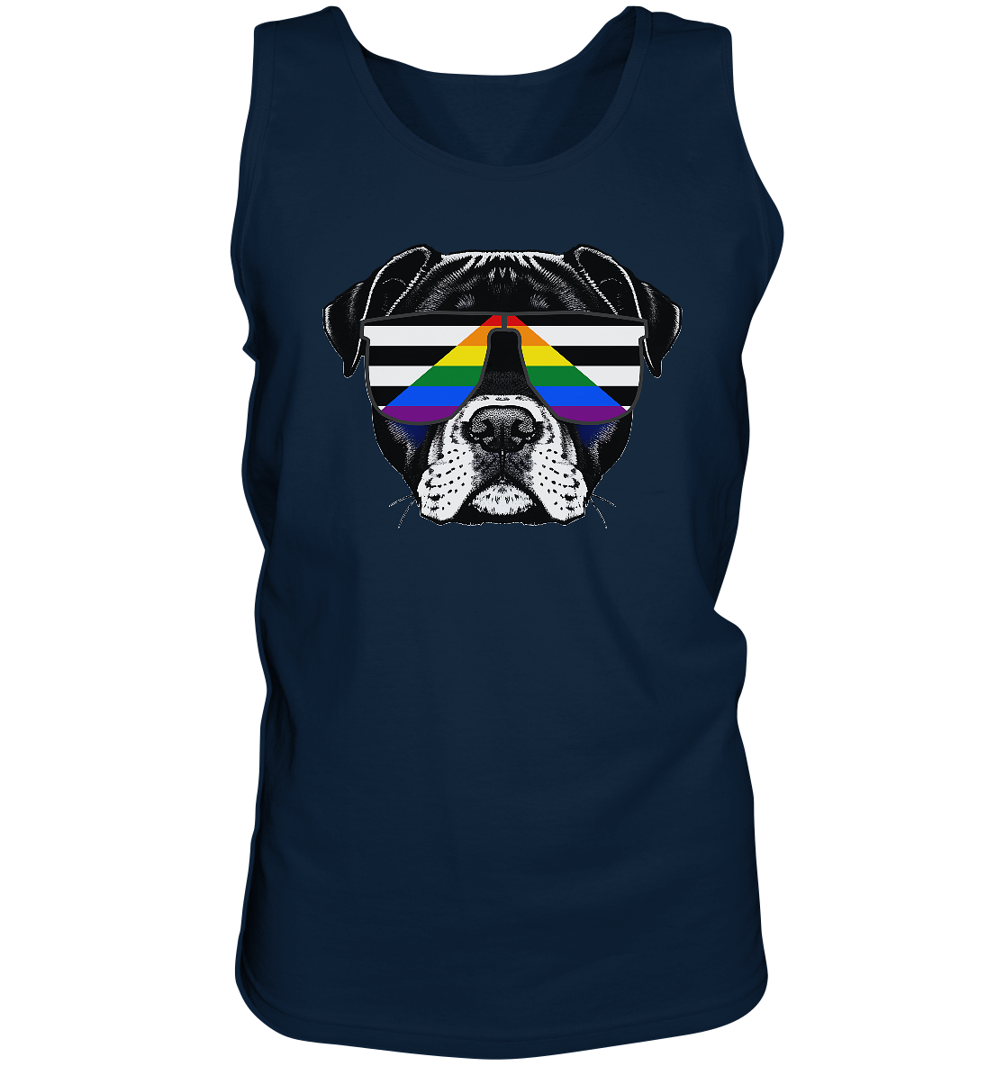 Straight Ally Doggo “Männer” Tank-Top