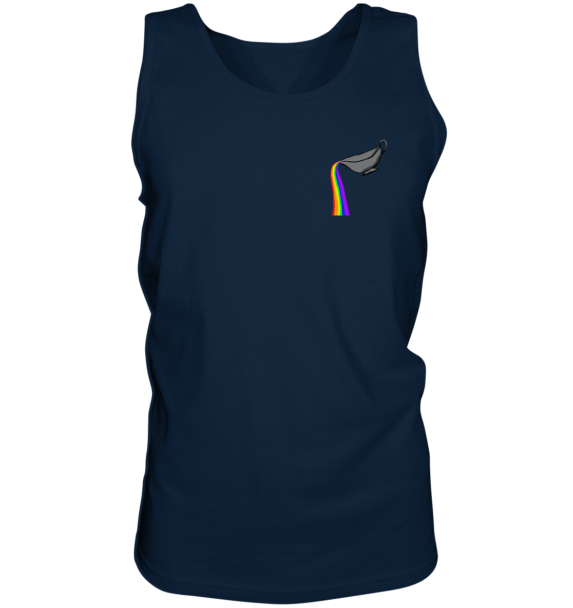 Regenbogen-Soße Einmal “Männer” Tank-Top