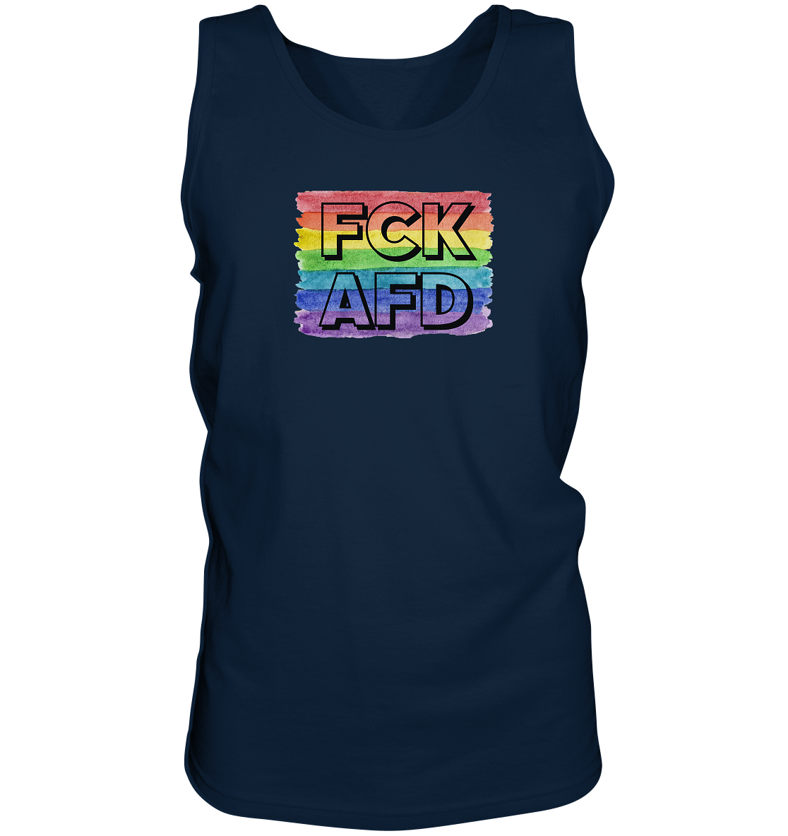 FCK AFD "Rainbow Resistance Edition" - Tank-Top