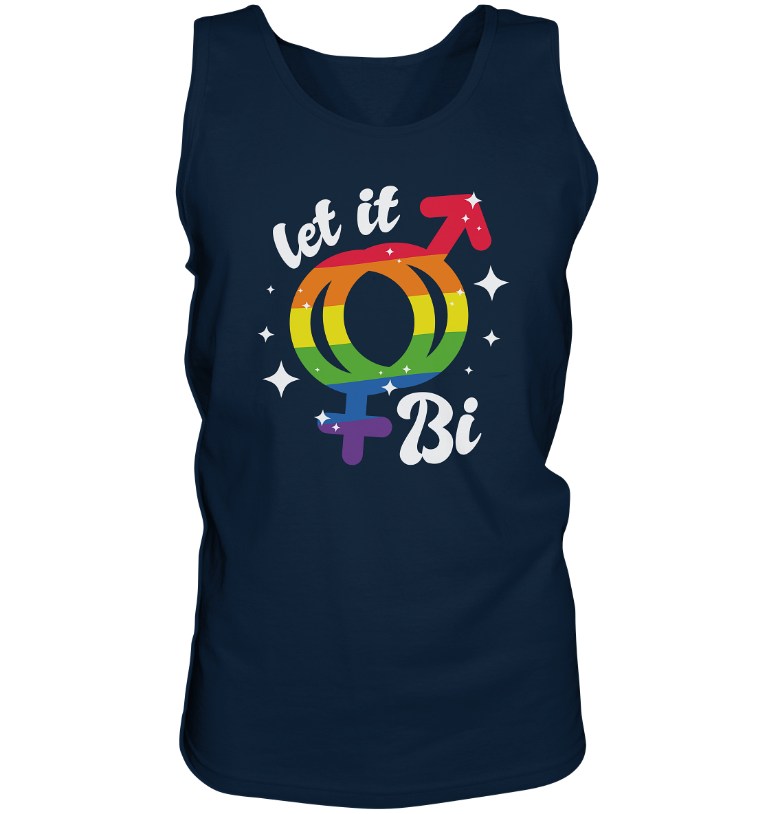 Let it Bi “Männer” Tank-Top