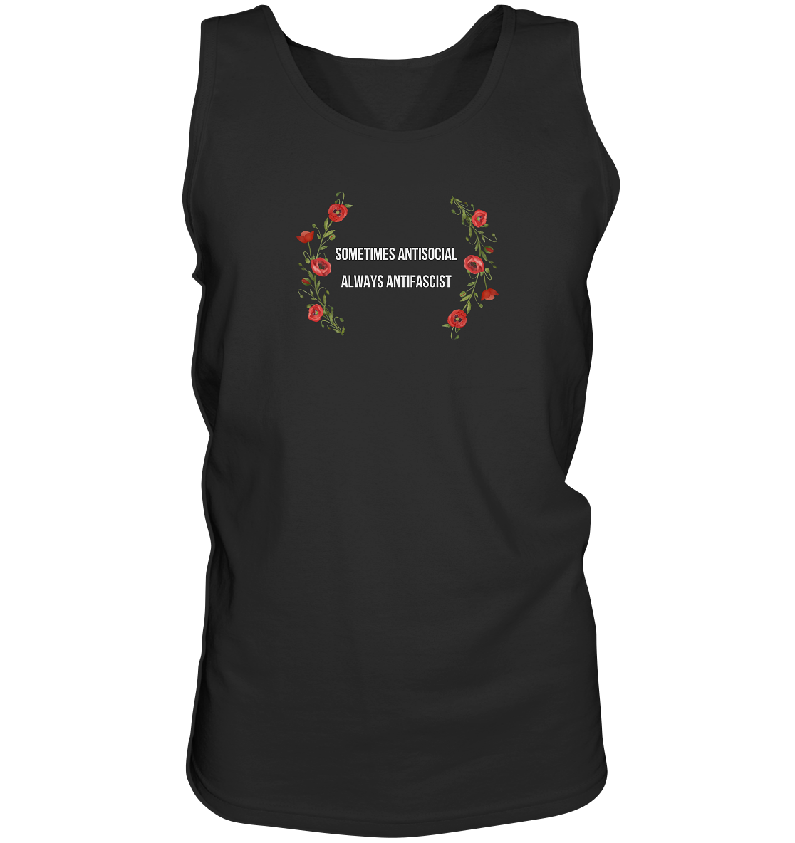 Sometimes Antisocial Always Antifascist - “Männer” Tank-Top