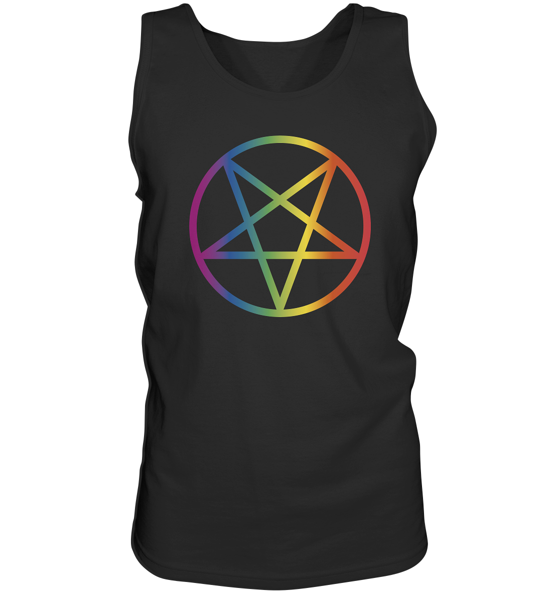 Regenbogen Pentagramm “Männer” Tank-Top