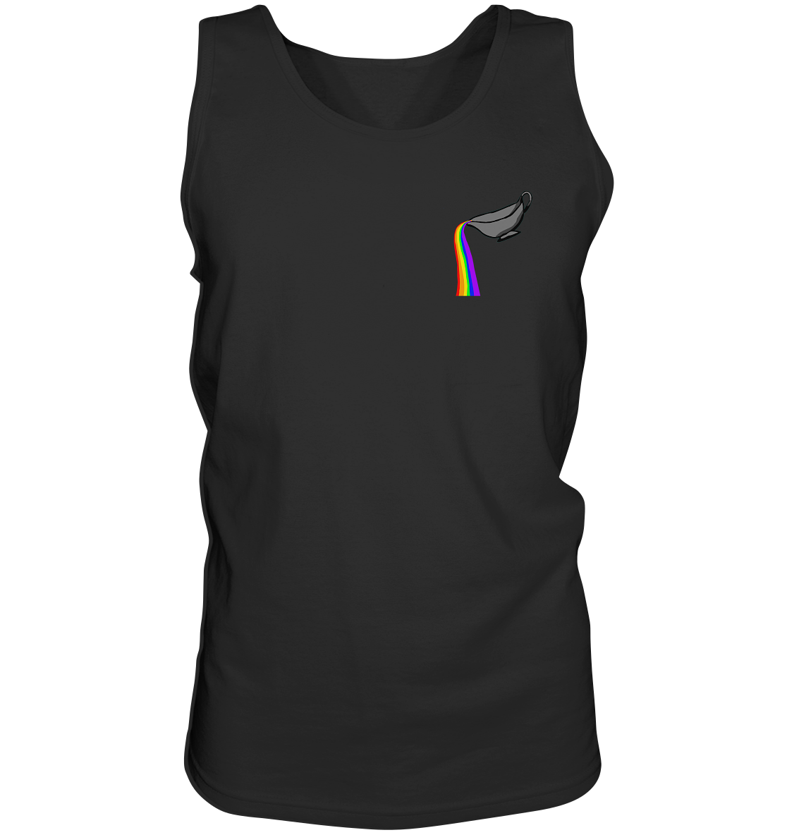 Regenbogen-Soße Einmal “Männer” Tank-Top