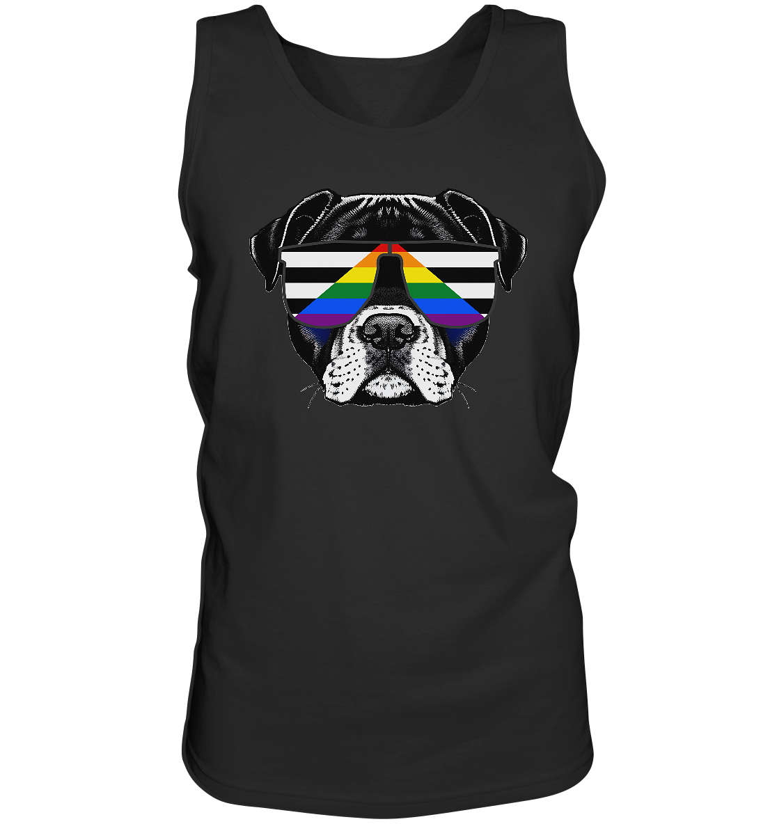 Straight Ally Doggo “Männer” Tank-Top