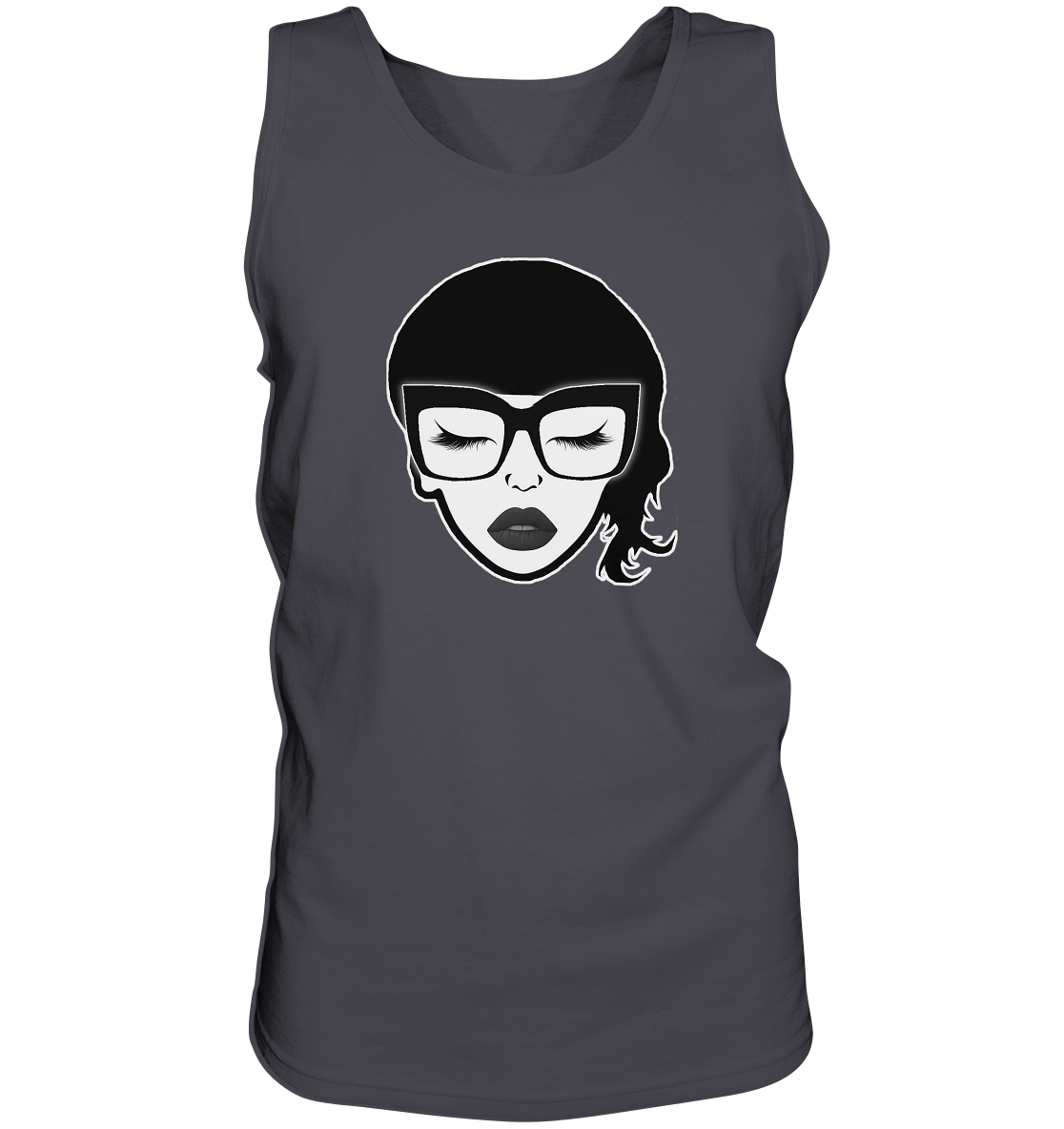 Divanessa's Kopf “Männer” Tank-Top