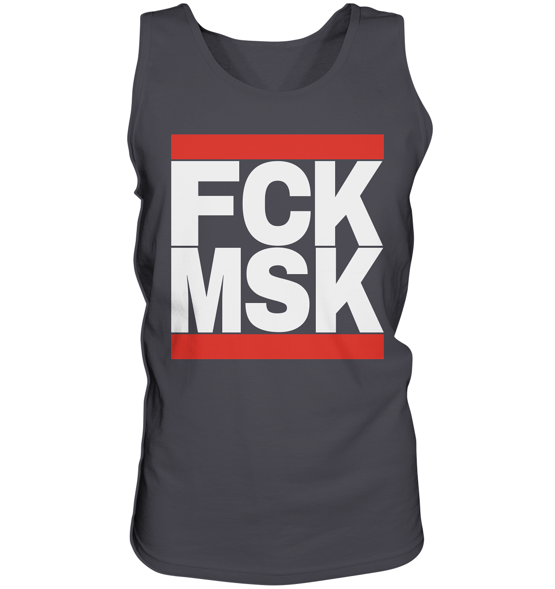 FCK MSK (weiße Schrift) - “Männer” Tank-Top