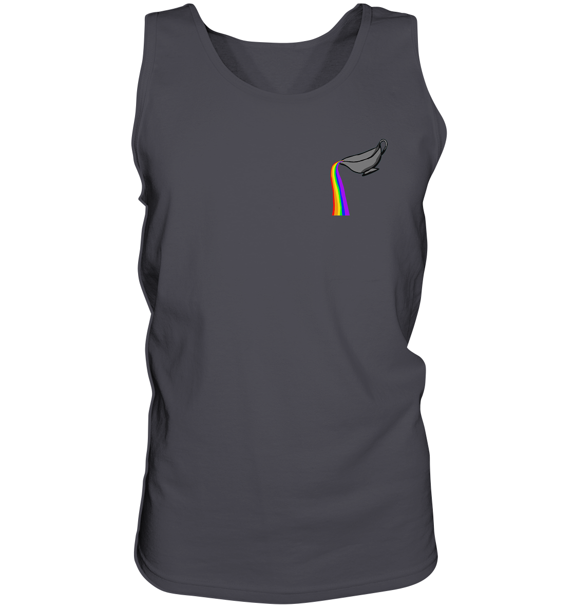 Regenbogen-Soße Einmal “Männer” Tank-Top