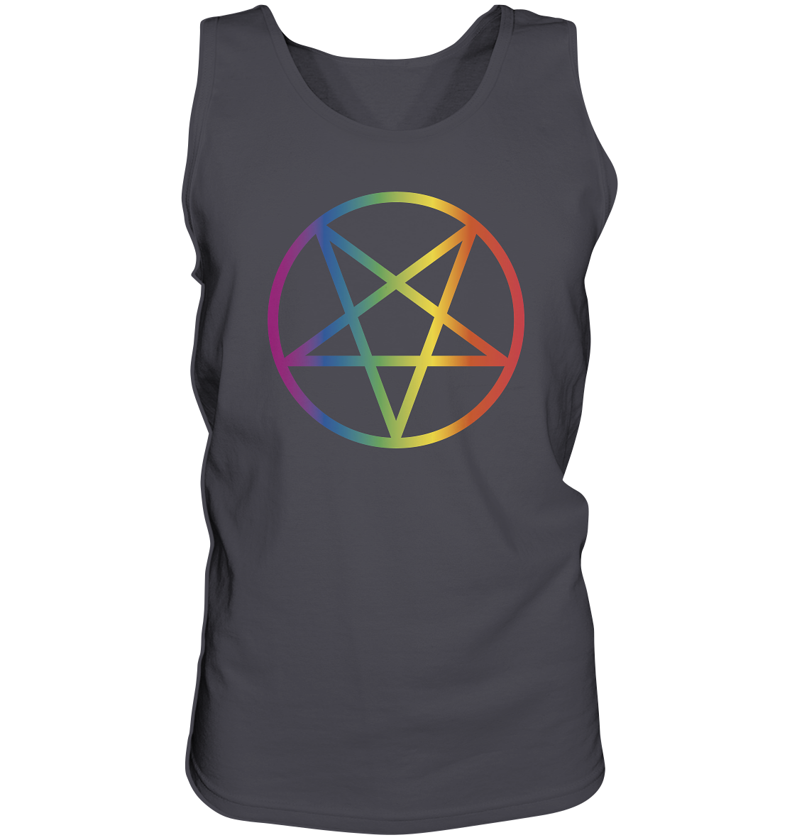 Regenbogen Pentagramm “Männer” Tank-Top