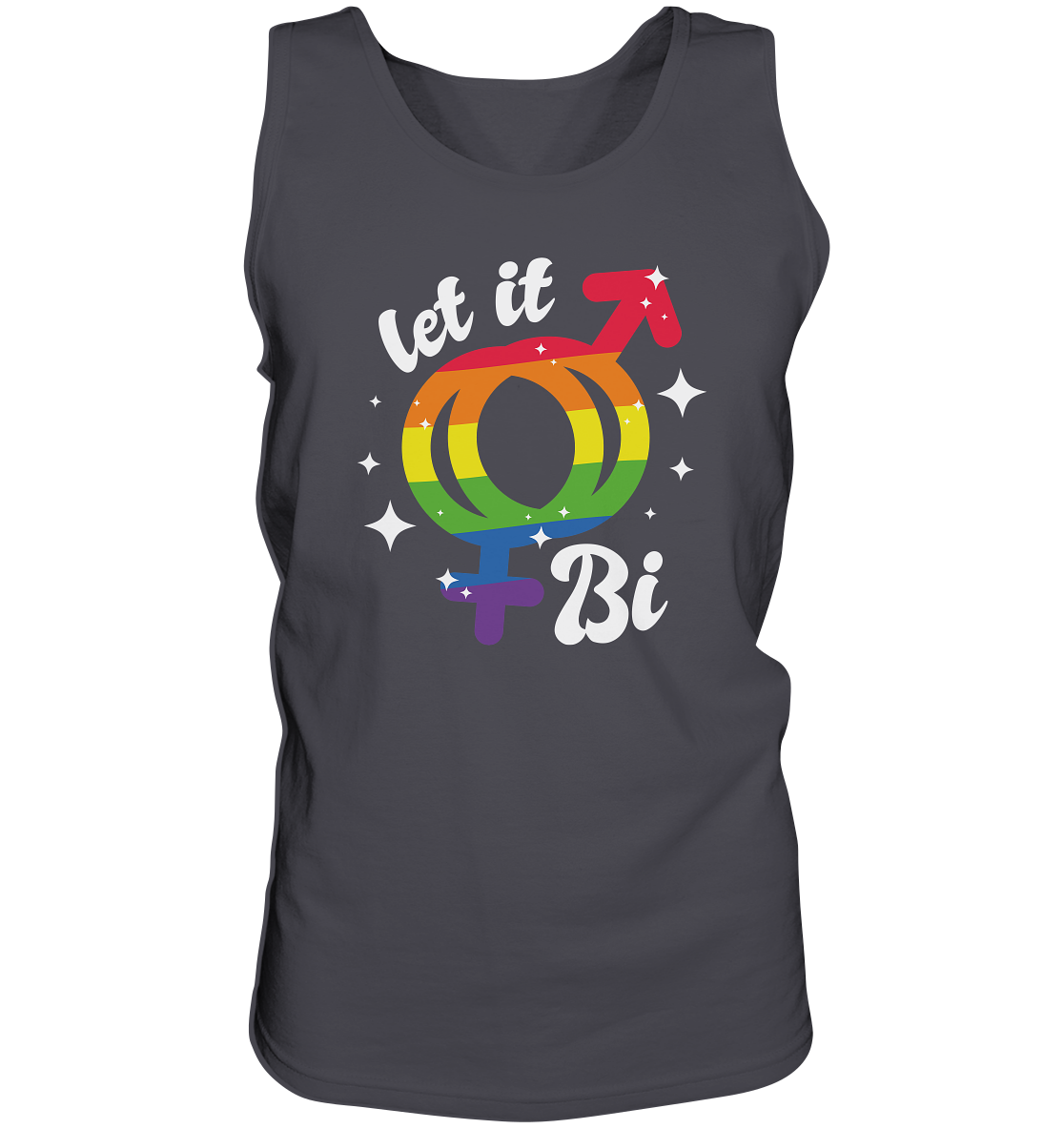 Let it Bi “Männer” Tank-Top