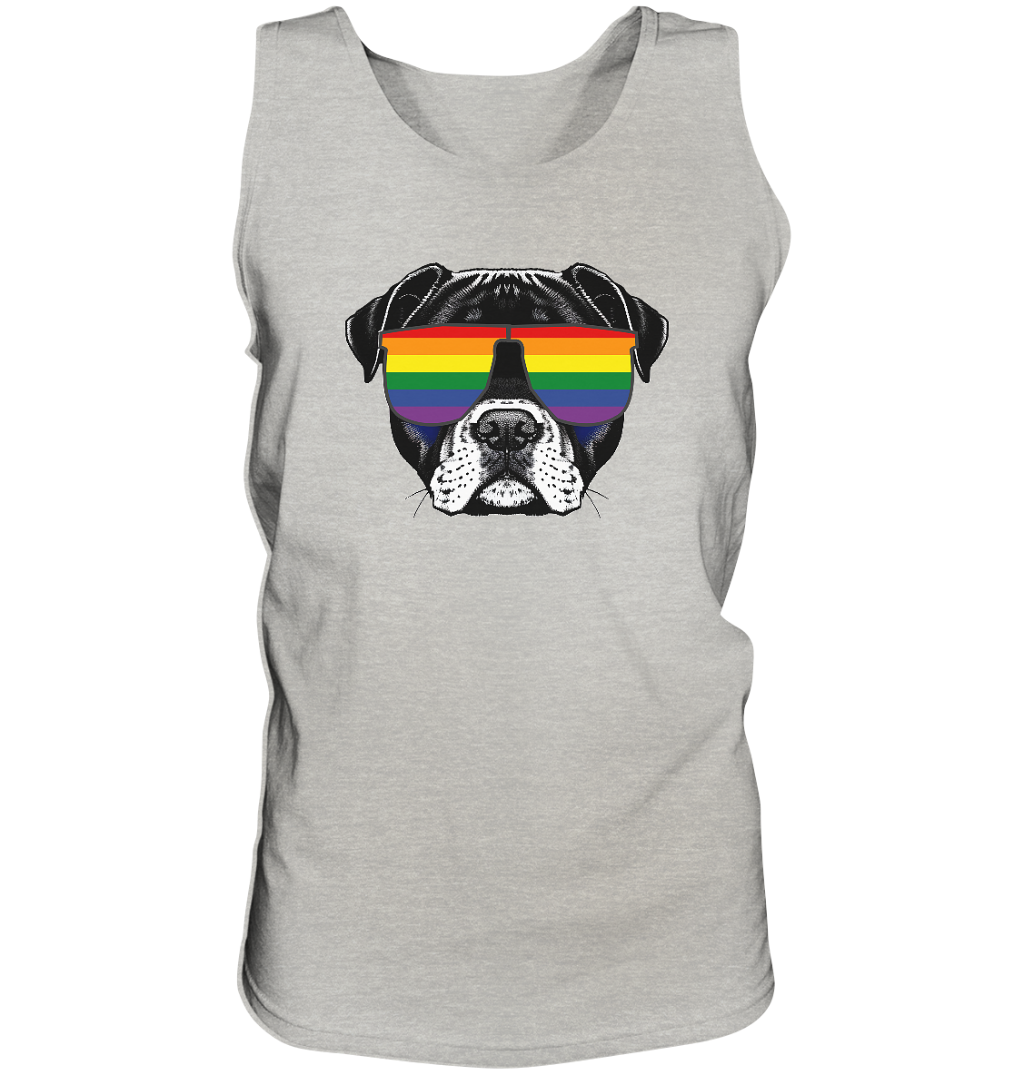 Regenbogen Doggo - Tank-Top