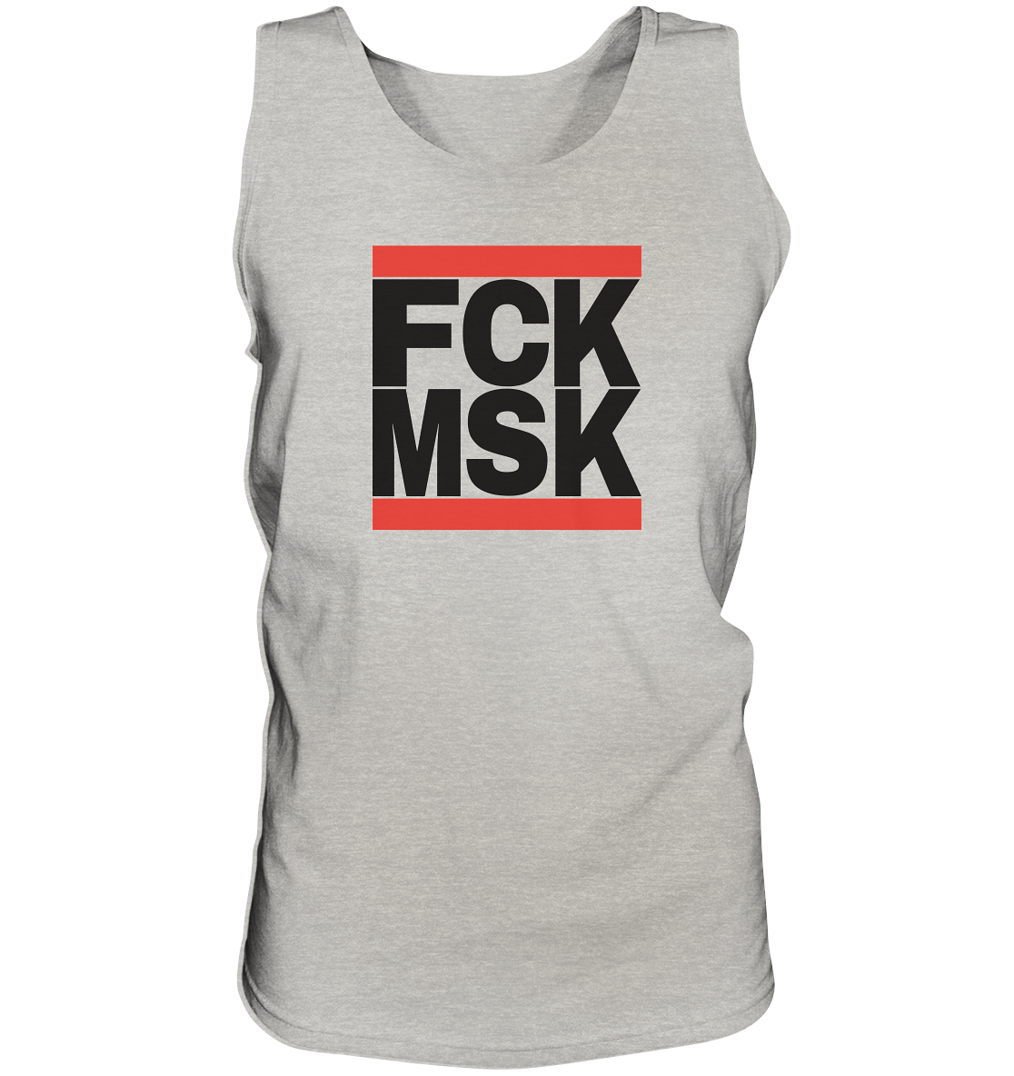 FCK MSK (schwarze Schrift) - “Männer” Tank-Top