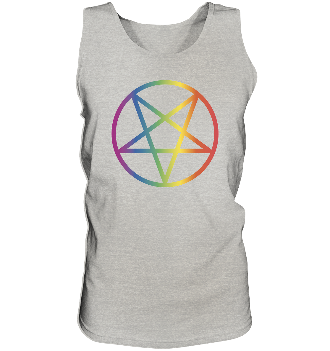 Regenbogen Pentagramm “Männer” Tank-Top