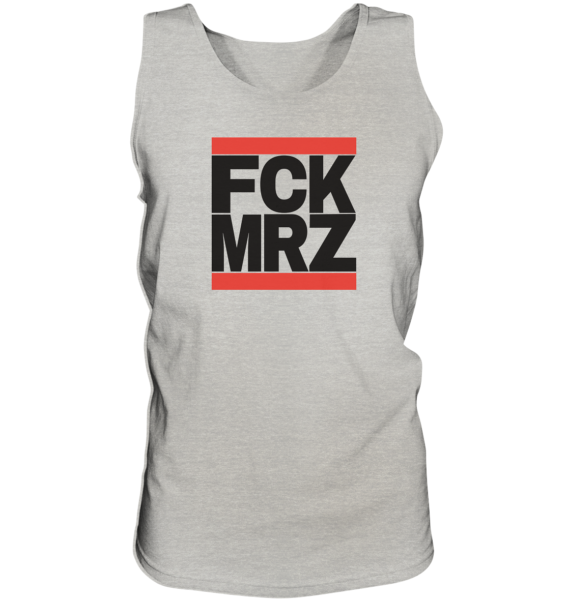 FCK MRZ (schwarze Schrift) - Tank-Top