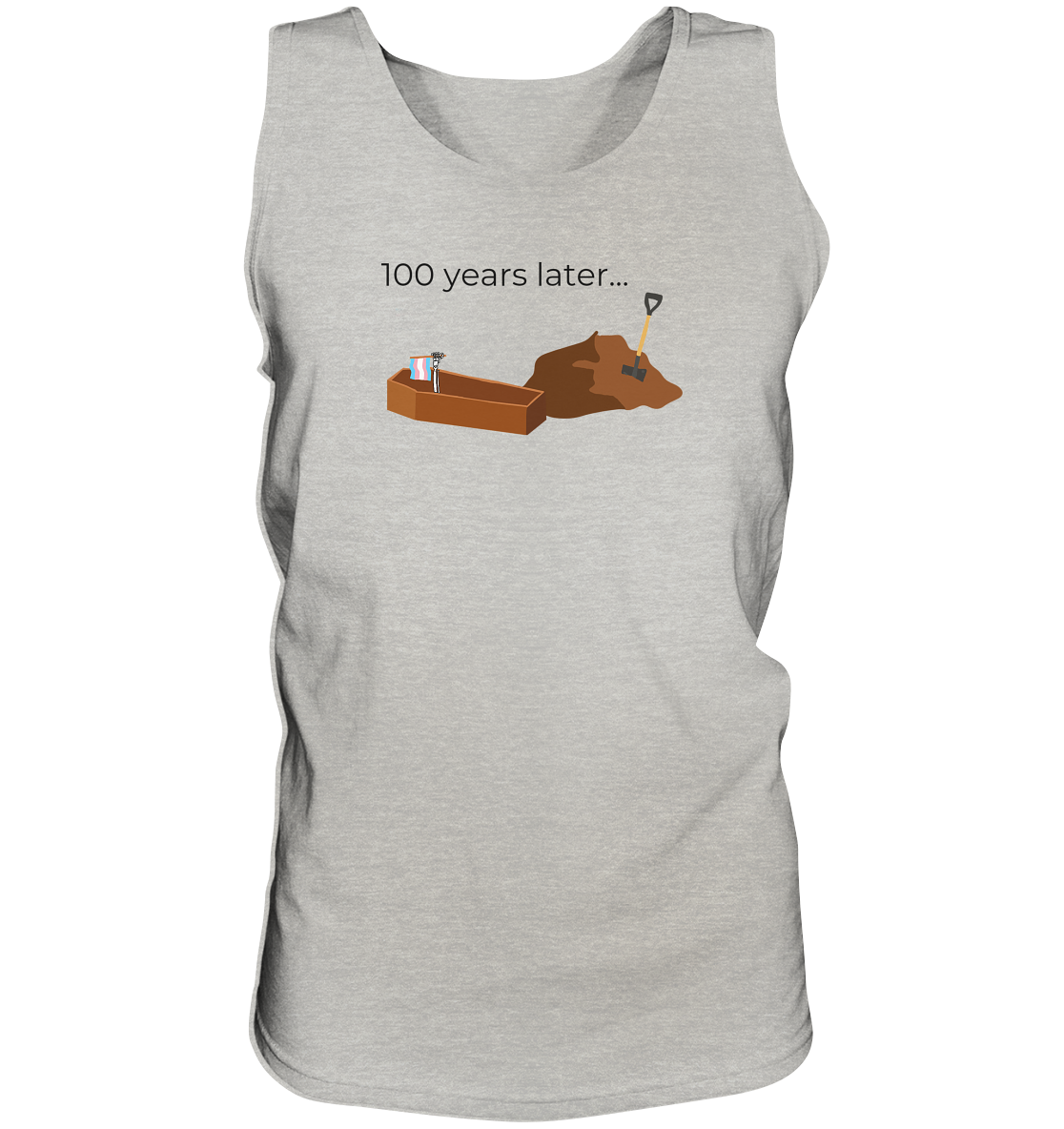 100 years later (Trans-Flagge) “Männer” Tank-Top