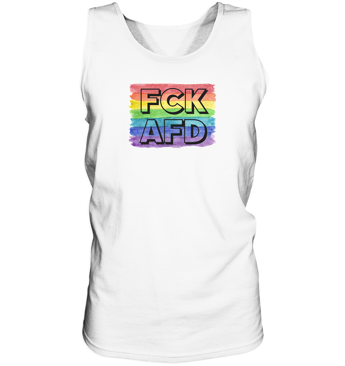 FCK AFD "Rainbow Resistance Edition" - Tank-Top