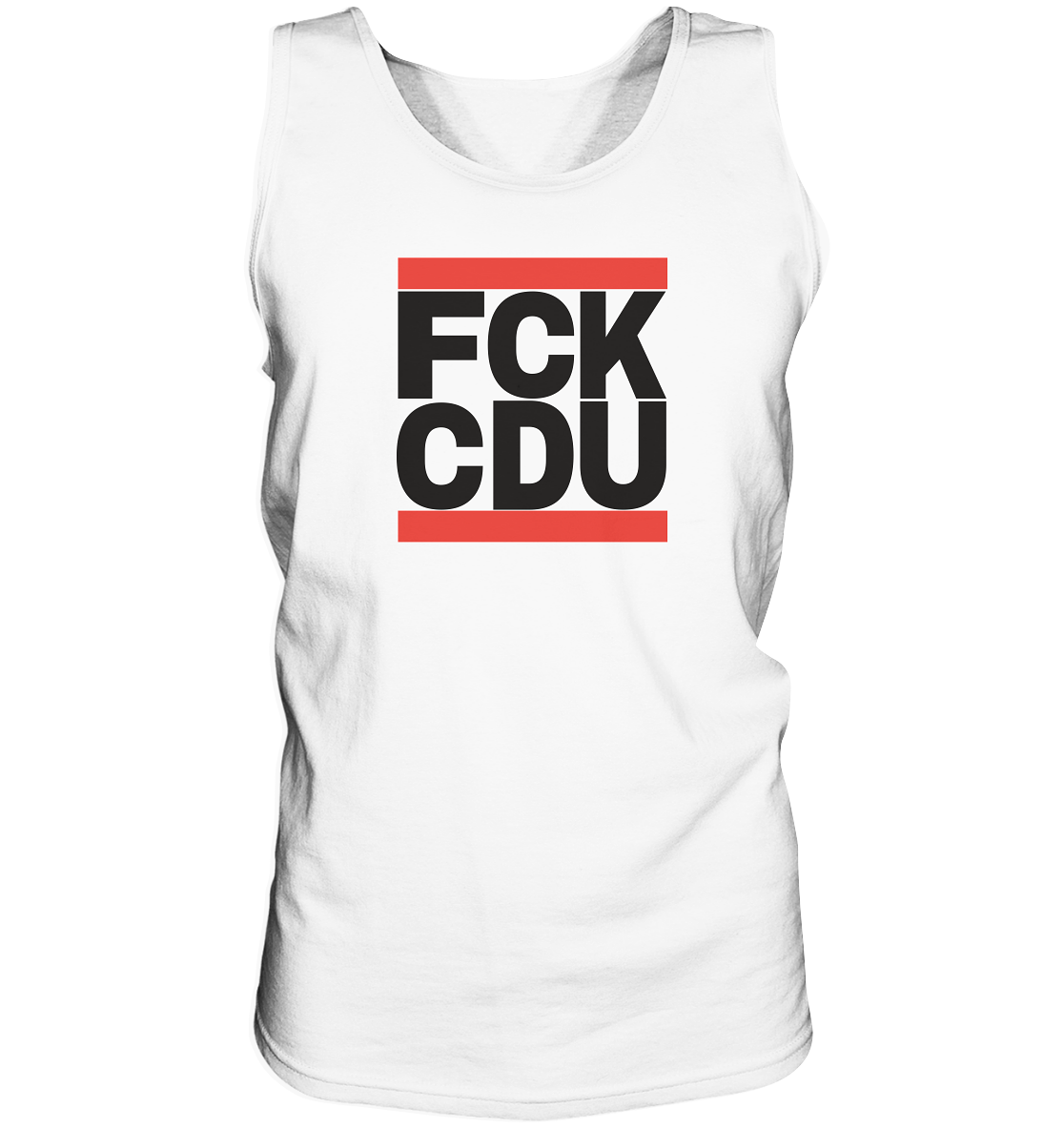 FCK CDU (schwarze Schrift) - Tank-Top