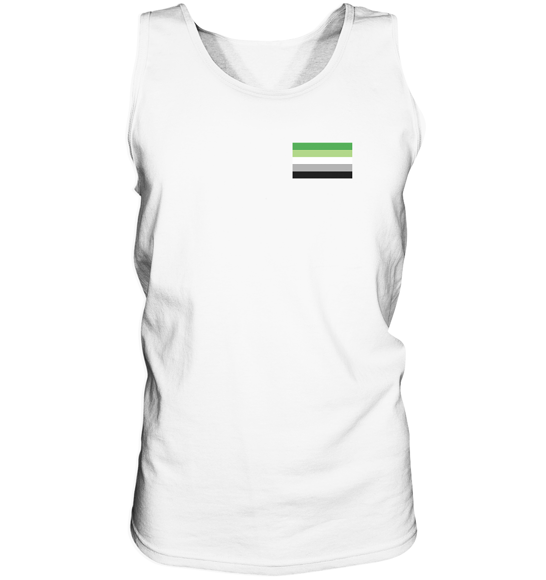 Aromantic Pride Flag “Männer” Tank-Top