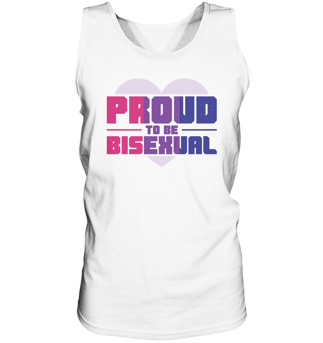 Proud to be Bisexual “Männer” Tank-Top