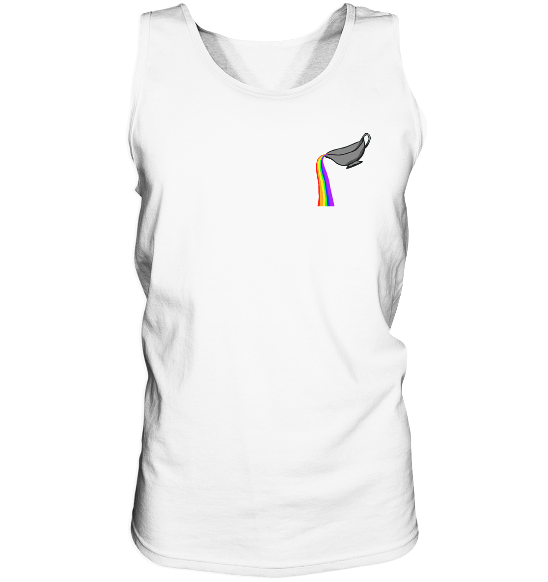 Regenbogen-Soße Einmal “Männer” Tank-Top