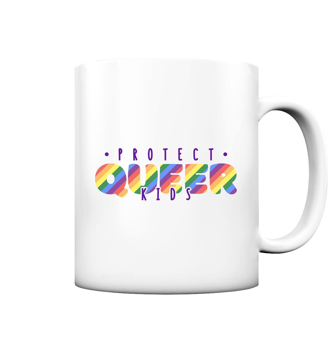 Protect Queer Kids Tasse (matt)