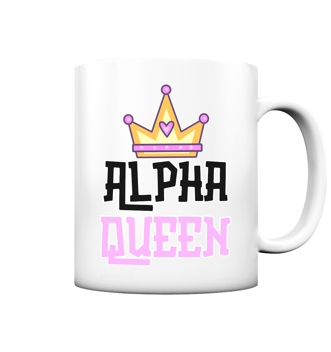 Alpha Queen Tasse (matt)