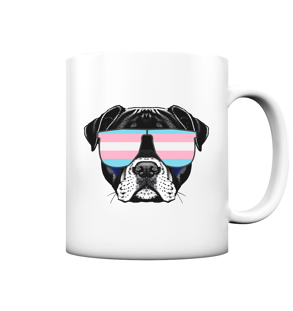 Trans Doggo - Tasse matt