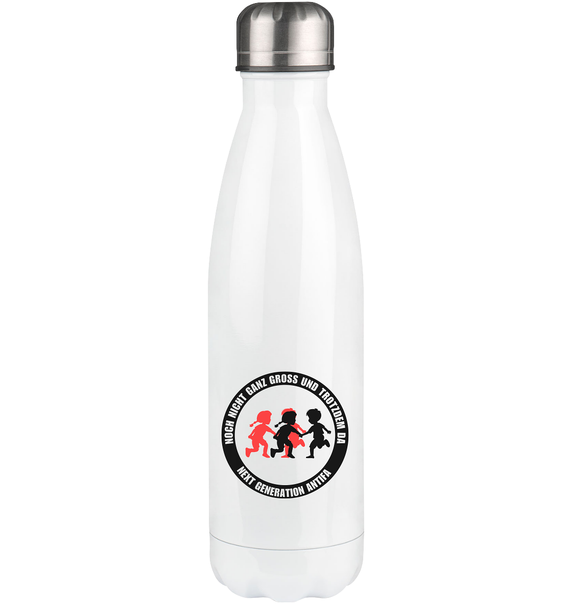 Noch nicht ganz gross und trotzdem da: Next Generation Antifa - Thermoflasche 500ml