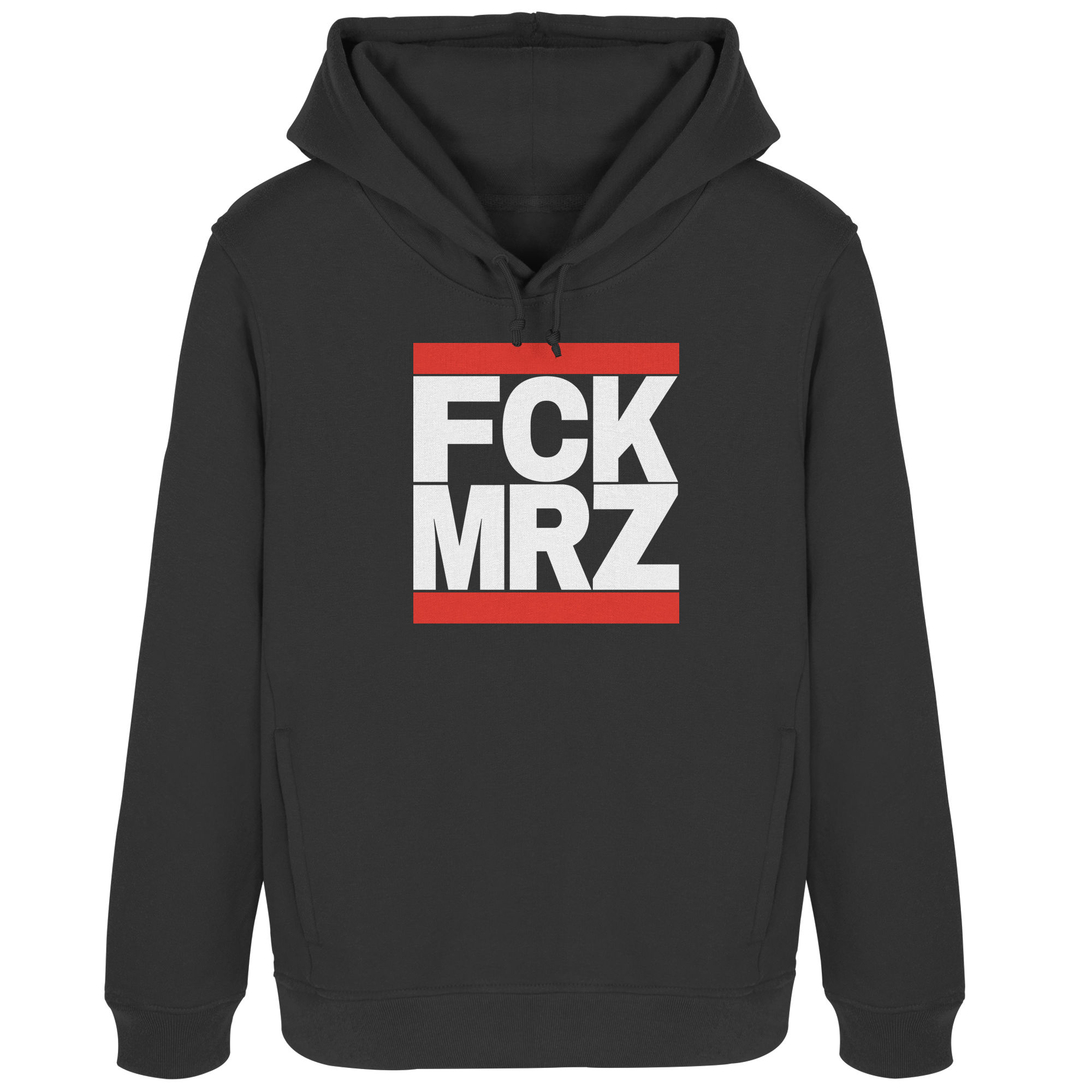 FCK MRZ (weiße Schrift) - "Frauen" Organic Hoodie B&C