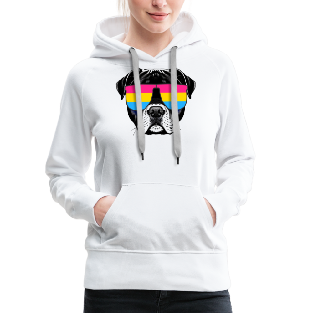 Pan Doggo "Frauen" Hoodie - weiß