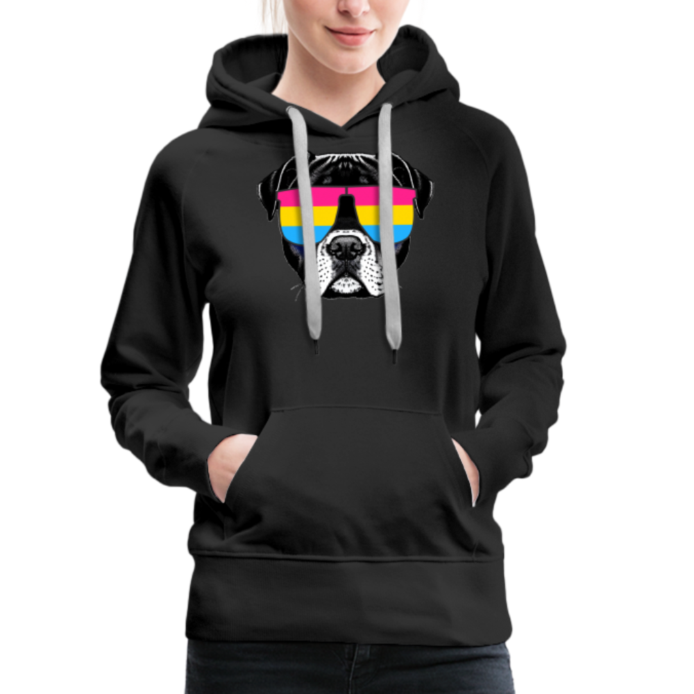 Pan Doggo "Frauen" Hoodie - Schwarz