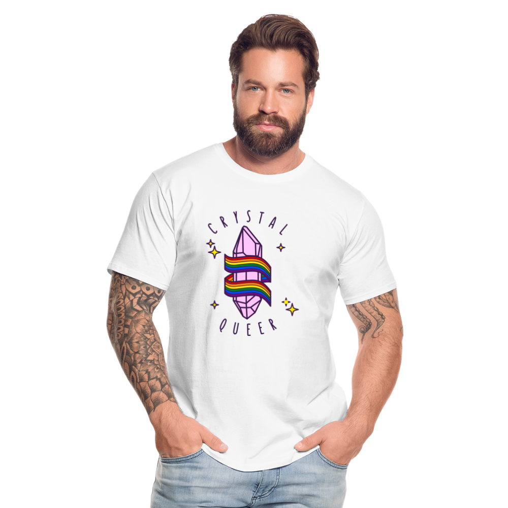 Crystal Queer "Männer" T-Shirt - weiß