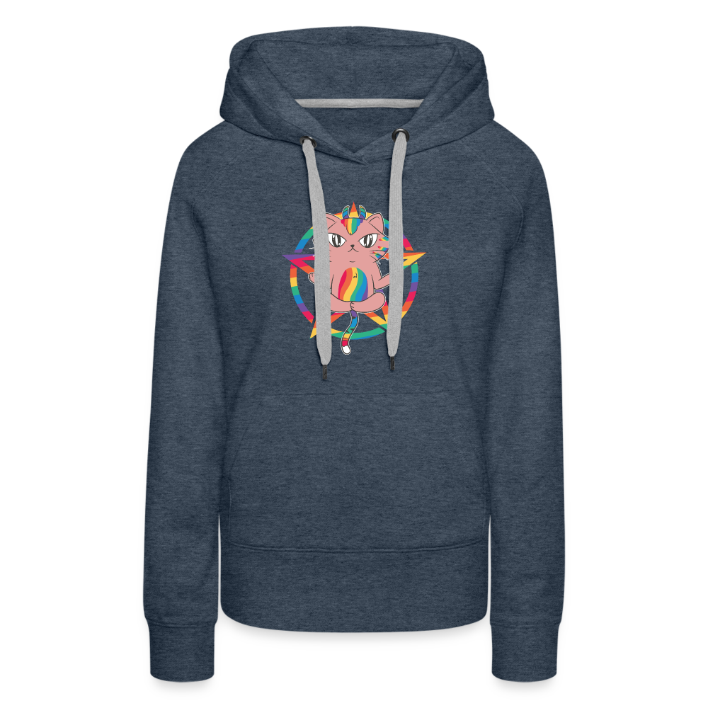 Pentacat "Frauen" Hoodie - Jeansblau