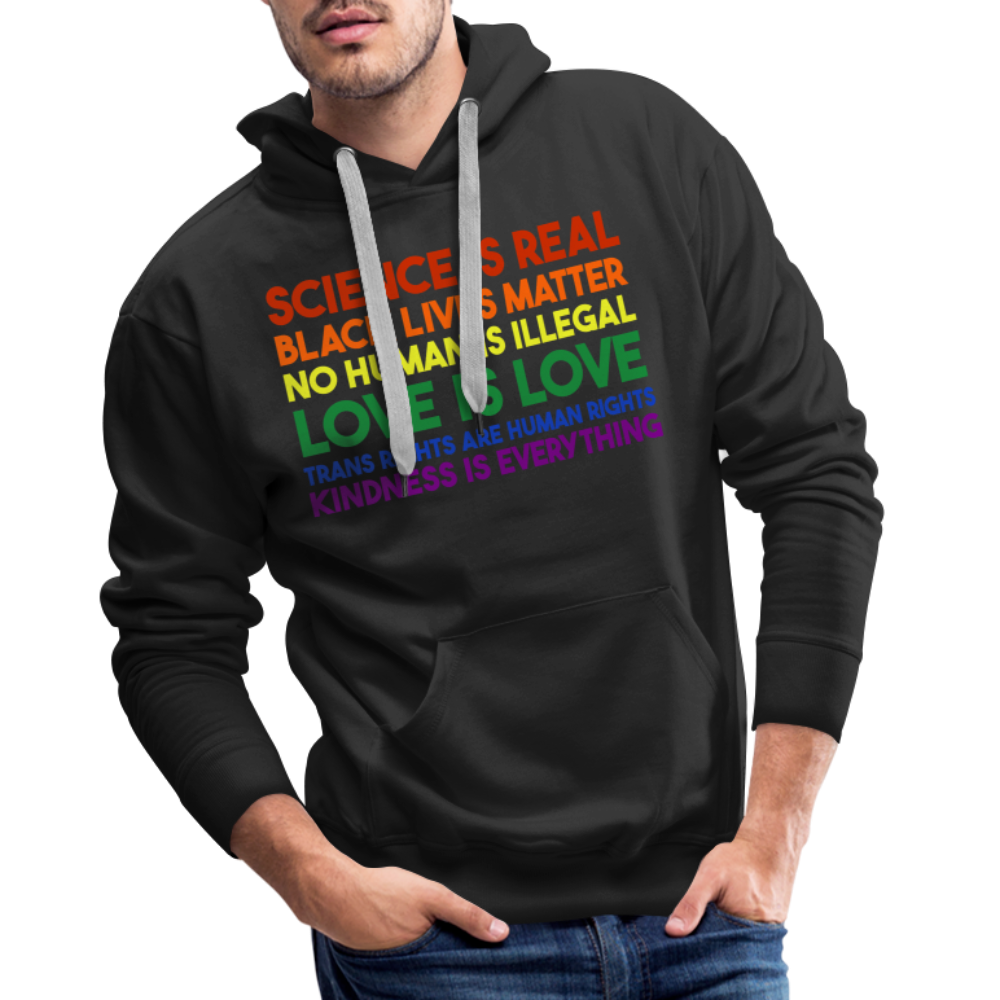 Kindness is Everything "Männer" Hoodie - Schwarz