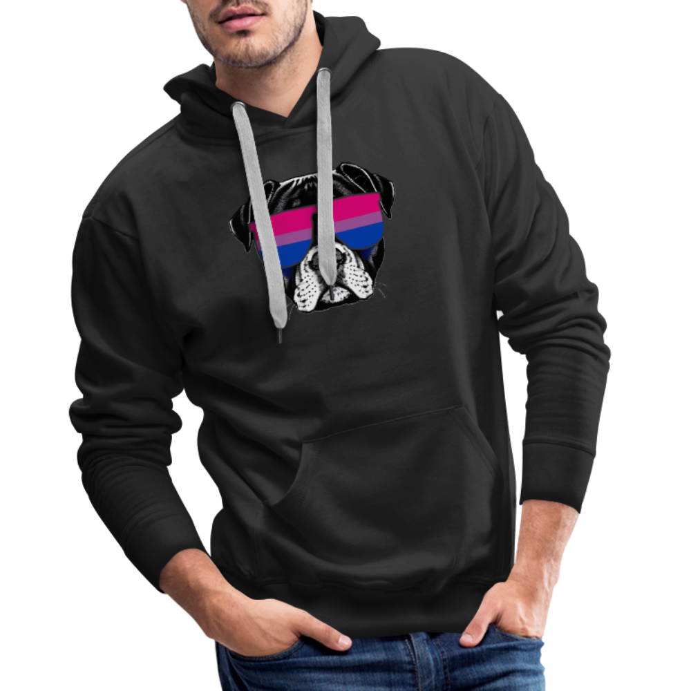 Bisexual Doggo "Männer" Hoodie - Schwarz