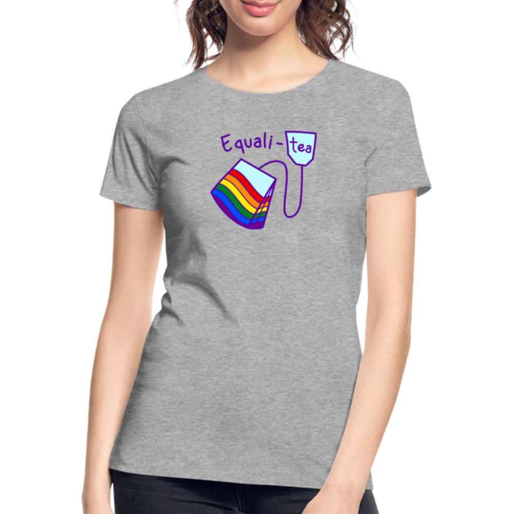 Equalitea "Frauen" T-Shirt - Grau meliert