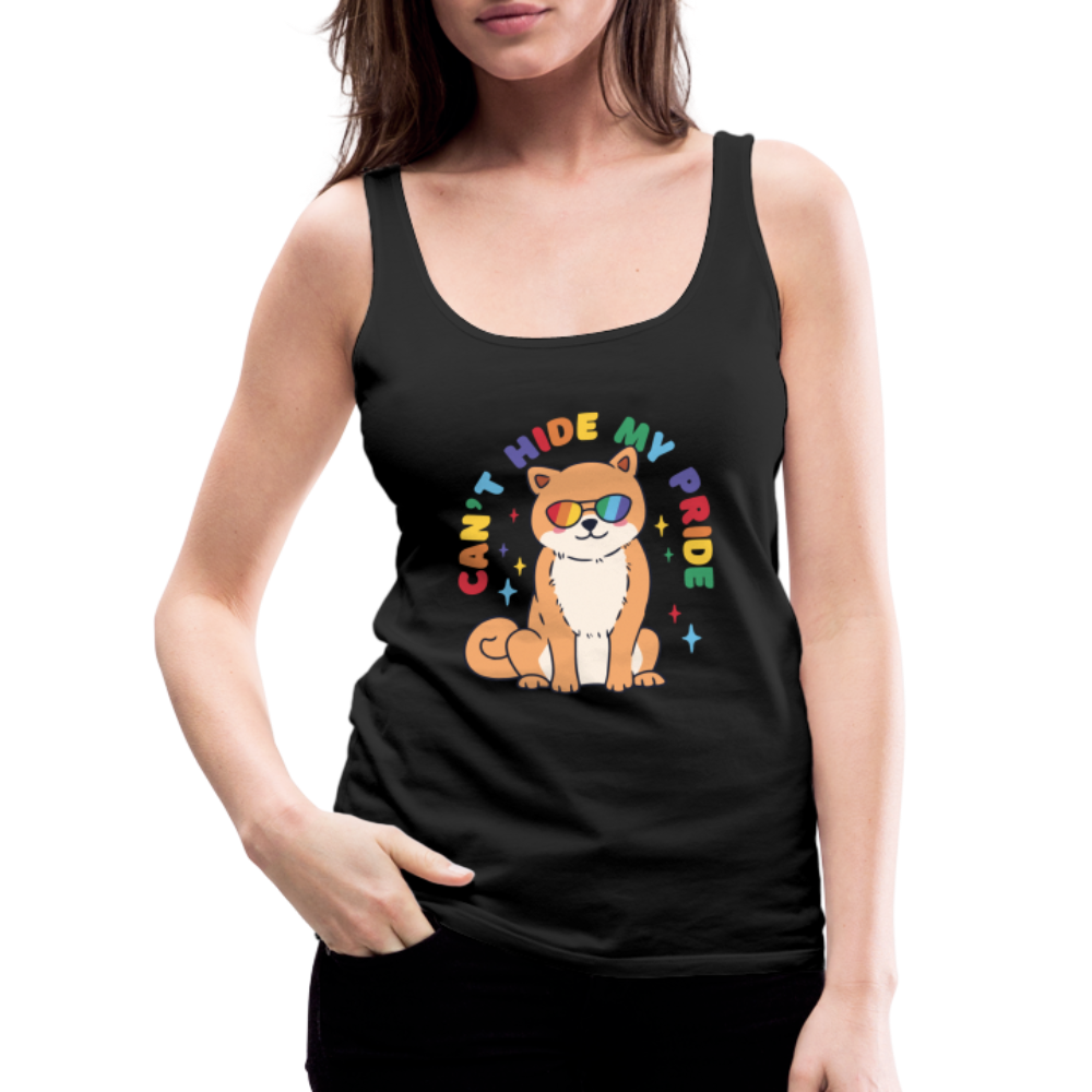 Can't Hide my Pride Doggo "Frauen" Tank Top - Schwarz