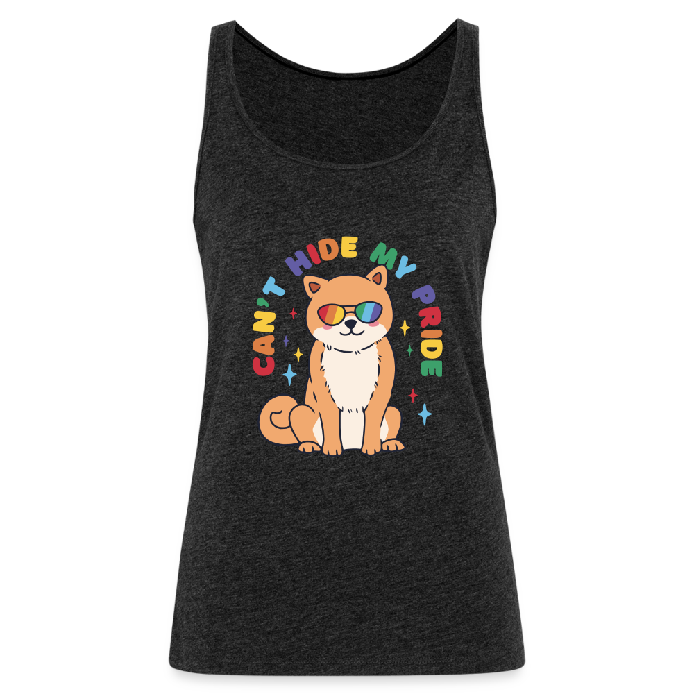 Can't Hide my Pride Doggo "Frauen" Tank Top - Anthrazit