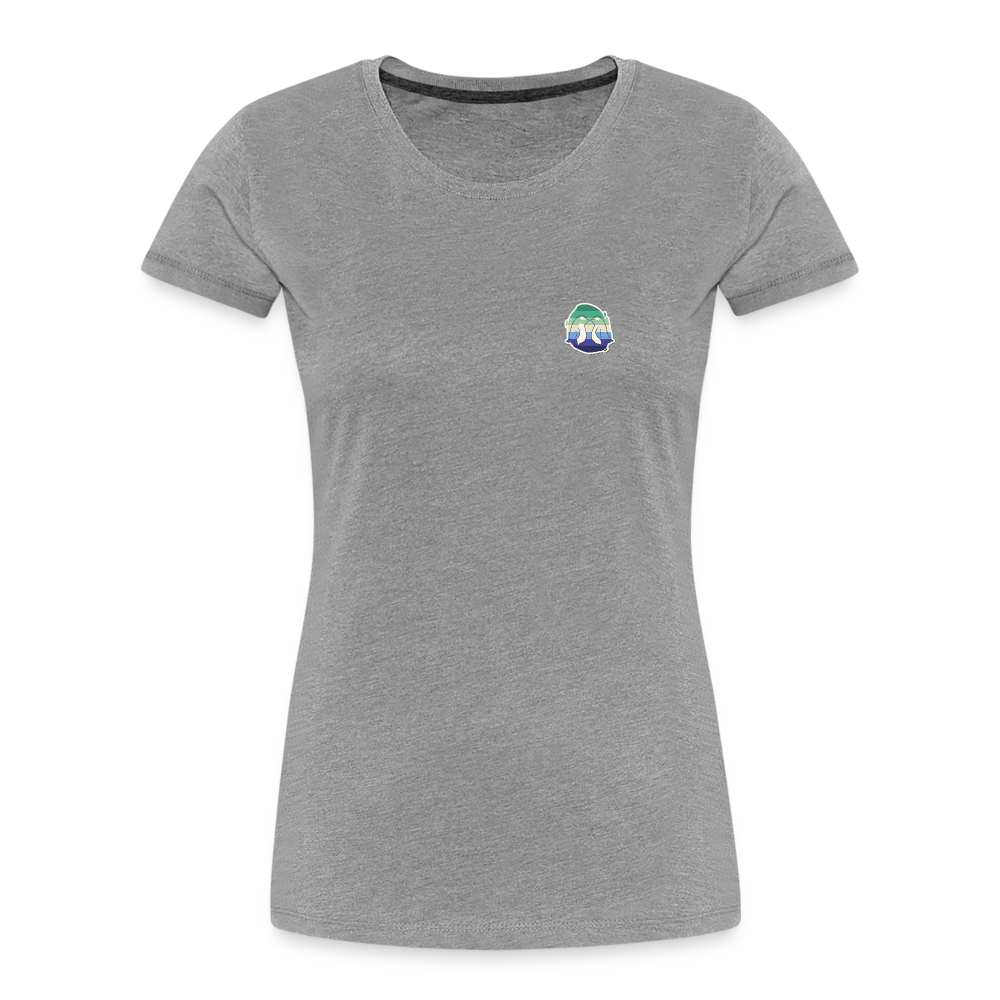 Schwule Pinguine "Frauen" T-Shirt - Grau meliert