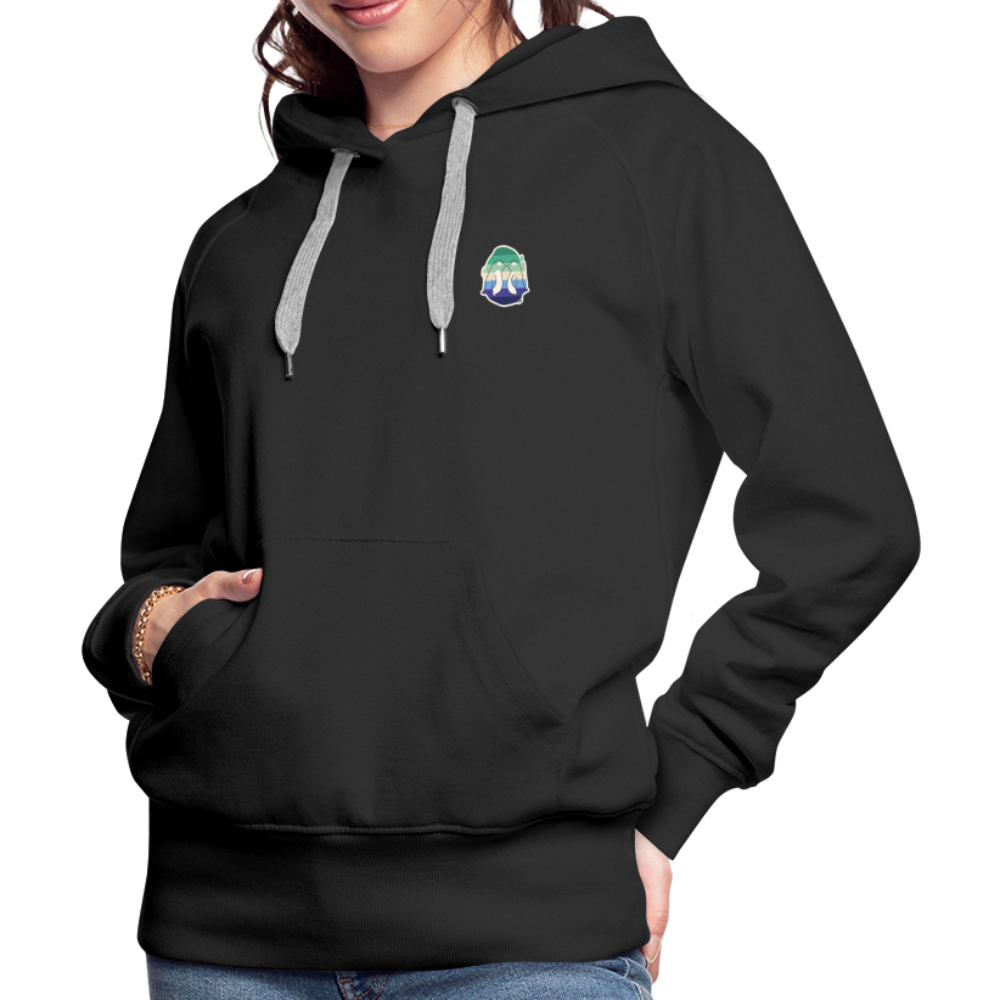 Schwule Pinguine "Frauen" Hoodie - Schwarz