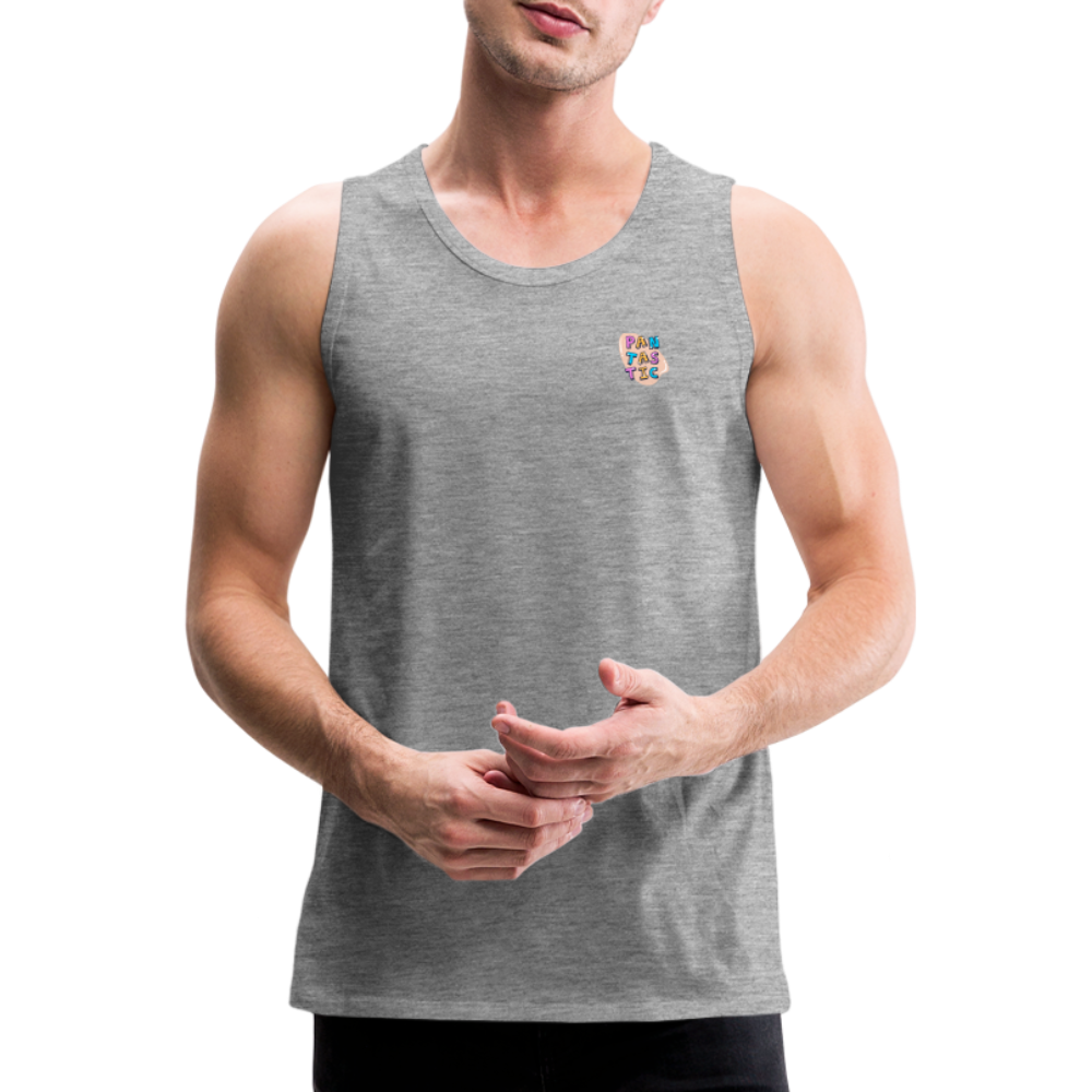 Pantastic "Männer" Tank Top - Grau meliert