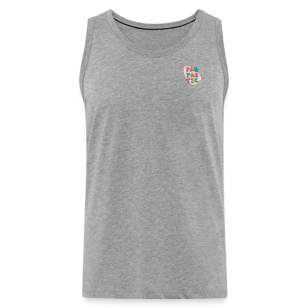 Pantastic "Männer" Tank Top - Grau meliert