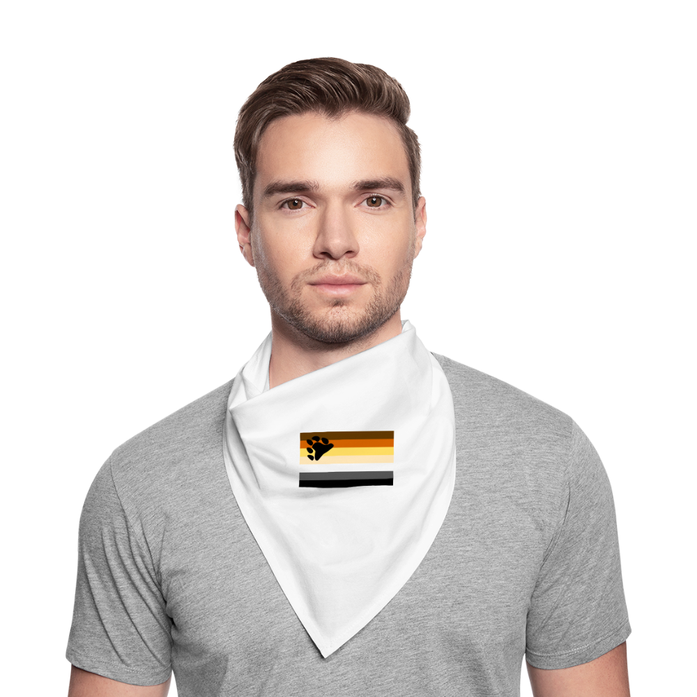 Bären Flagge Bandana - weiß