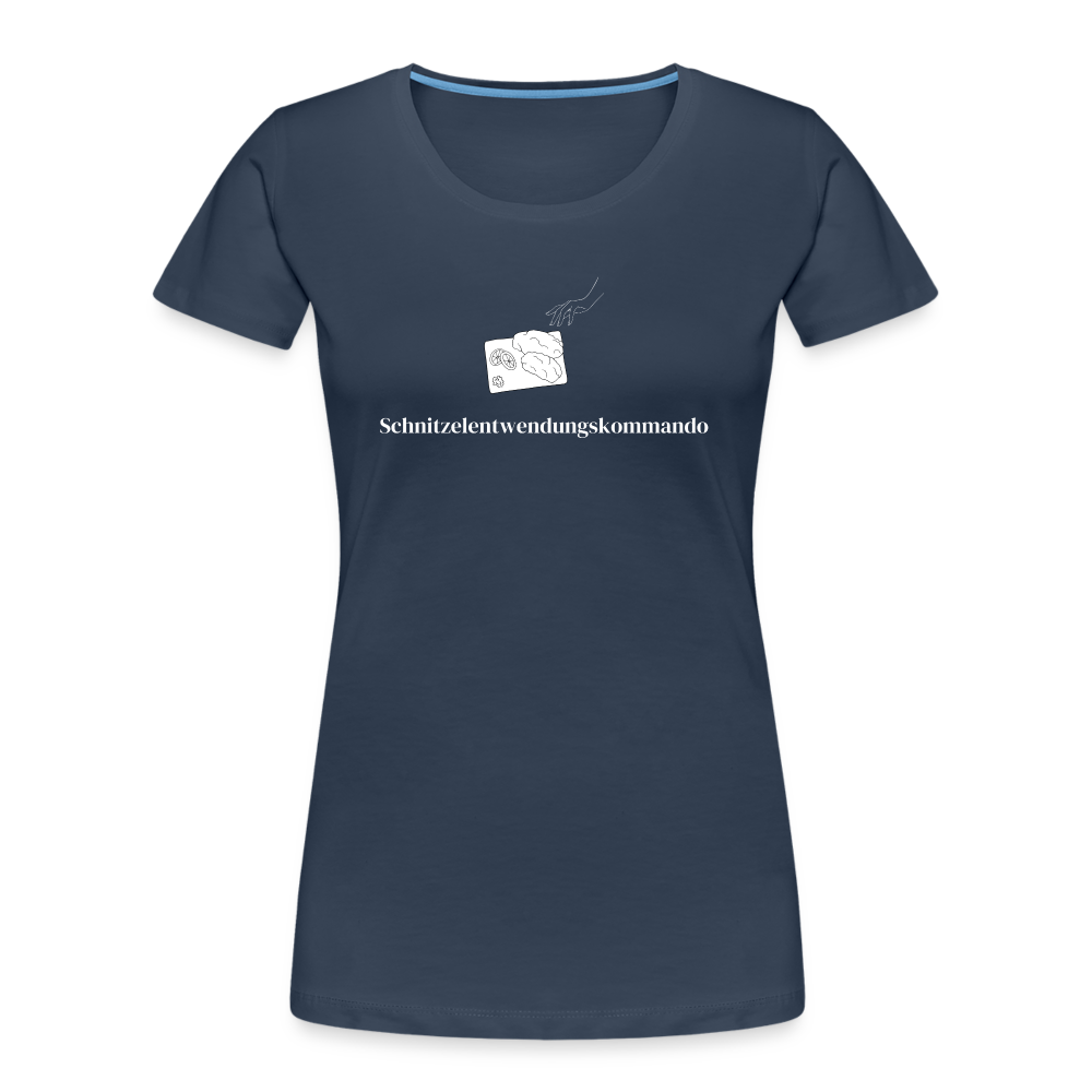 Schnitzelentwendungskommando Frauen T-Shirt - Navy