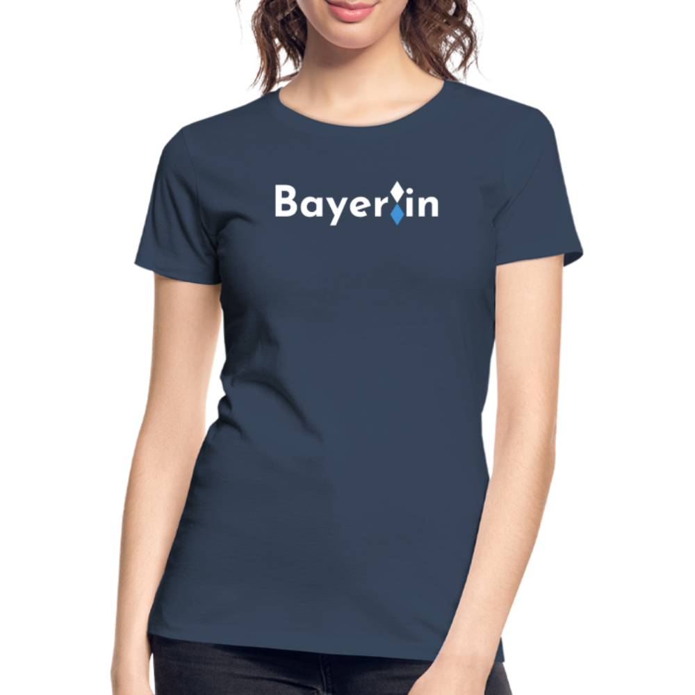 Bayer:in "Frauen" T-Shirt - Navy