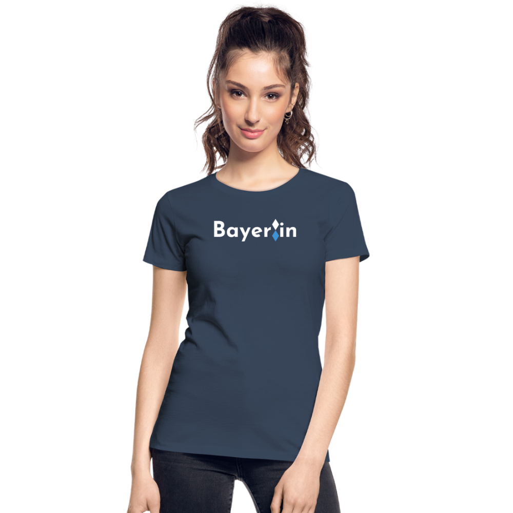 Bayer:in "Frauen" T-Shirt - Navy